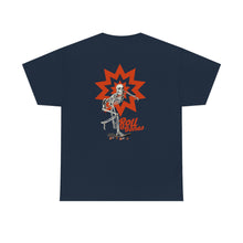 Load image into Gallery viewer, Roll The Bones T-Shirt, Navy Blue, Back View