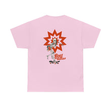 Load image into Gallery viewer, Roll The Bones T-Shirt, Light Pink, Back View