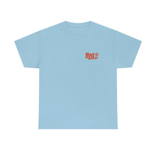 Load image into Gallery viewer, Roll The Bones T-Shirt, Light Blue, Front View