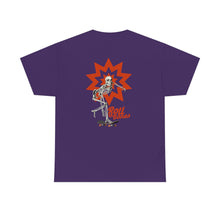 Load image into Gallery viewer, Roll The Bones T-Shirt, Purple, Back View