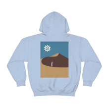 Load image into Gallery viewer, Dune Sea Hoodie, Light Blue, Back View