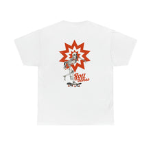 Load image into Gallery viewer, Roll The Bones T-Shirt, White, Back View