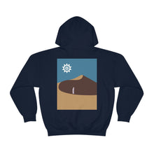 Load image into Gallery viewer, Dune Sea Hoodie, Navy Blue, Back View