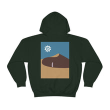 Load image into Gallery viewer, Dune Sea Hoodie, Forest Green, Back View
