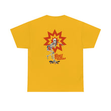 Load image into Gallery viewer, Roll The Bones T-Shirt, Yellow, Back View