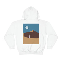 Load image into Gallery viewer, Dune Sea Hoodie, White, Back View
